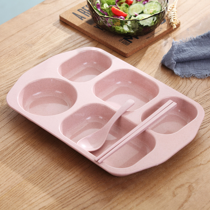 스플릿 플레이트 + 젓가락 스푼 [노르딕 파우더]]