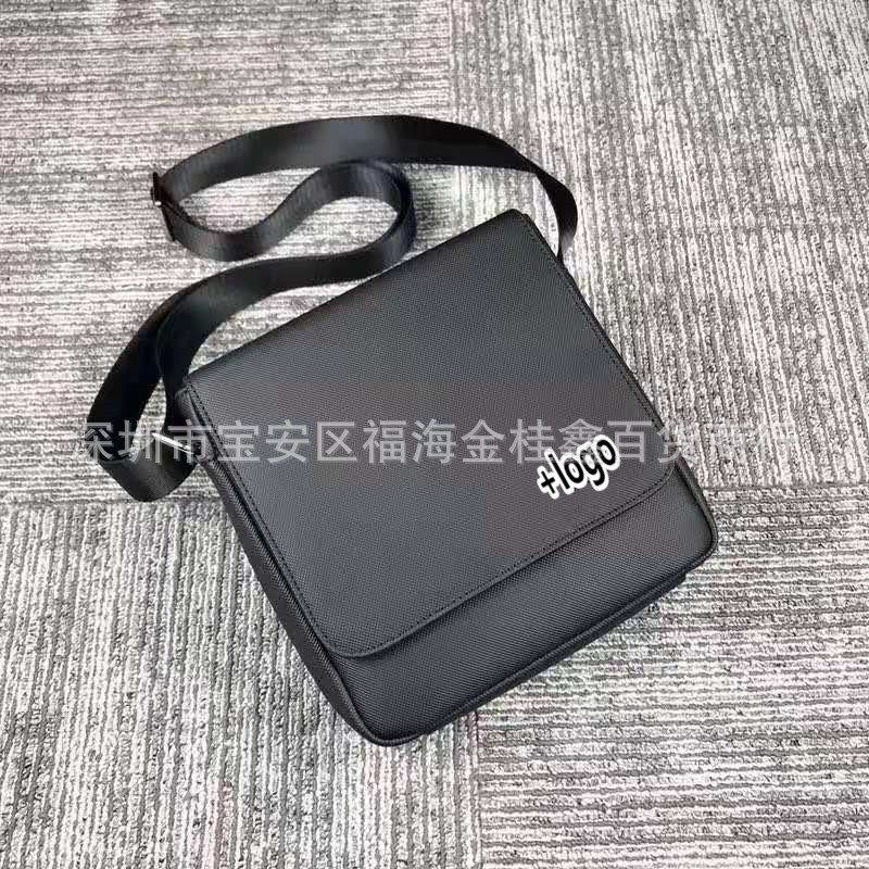 Crocodile New Men's Bag Casual Men's Genuine Leather Backpack Foreign Trade Wholesale Fashion Shoulder Bag Crossbody Bag Factory Direct Sale