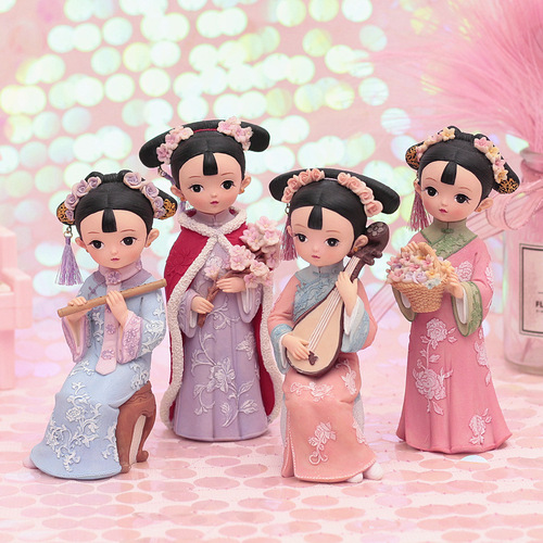 Creative Gift, Girly Palace-Style Girl Figurine — 