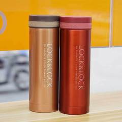 樂扣保溫杯300ml不鏽鋼高顏值迷你便攜隨手水杯商務印製LHC560