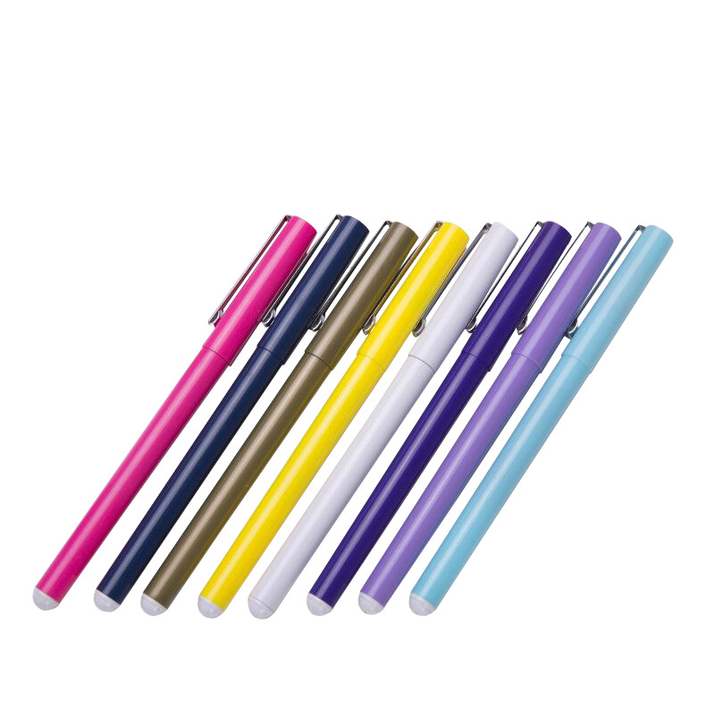 Pluma de gel de color pluma publicitaria logotipo personalizado pluma de agua de carbono pluma de gel de color caramelo pluma de agua personalizada pluma de firma