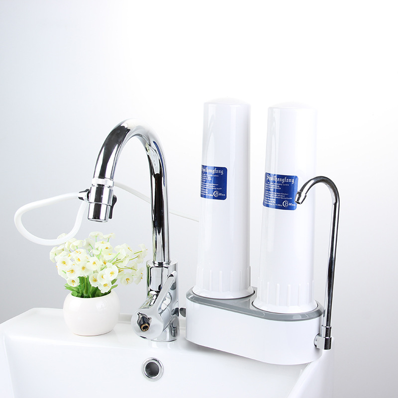 厂家批发家用净水器 厨房龙头过滤器 双级过滤 量大价优净水机