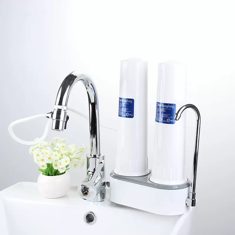 厂家批发家用净水器 厨房龙头过滤器 双级过滤 量大价优净水机