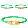 Multicoloured bracelet, European style, micro incrustation, wholesale