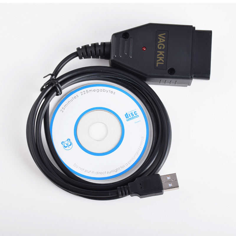 Vag 409 VAG KKL USB vag 409.1 Black 大众奥迪检测线KKL 黑色