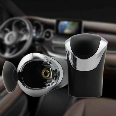 Car flash N10 mini car ashtray with light and cover creative car car car supplies