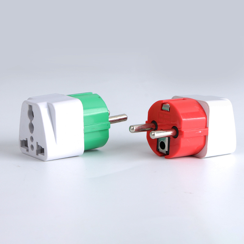 Enchufe de conversión estándar alemán Corea del Sur Adaptador estándar europeo multi-función zócalo método enchufe ruso alemán