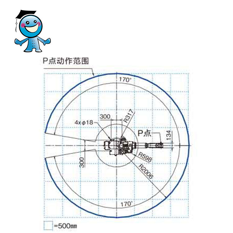 OTC焊接机器人  OTC工业机器人 FD-V8L 6轴机器人  负载8kg