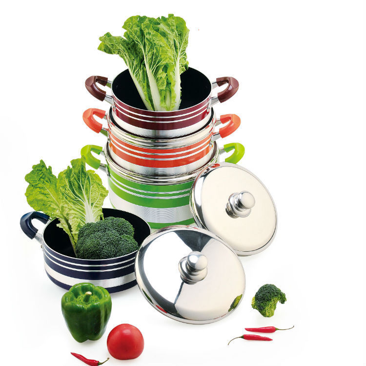 Suministro directo de fábrica sartén wok exportación calidad antiadherente pan cocina fuego abierto al por mayor