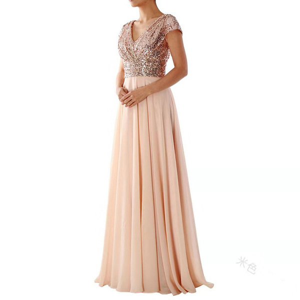 shiffon summer evening dress