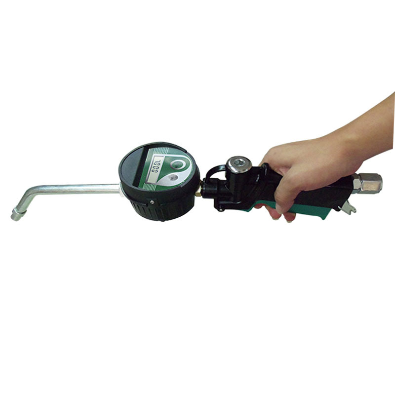 高精度电子流量计 37713数显计量稀油枪 高压机油加注 防滴油枪头