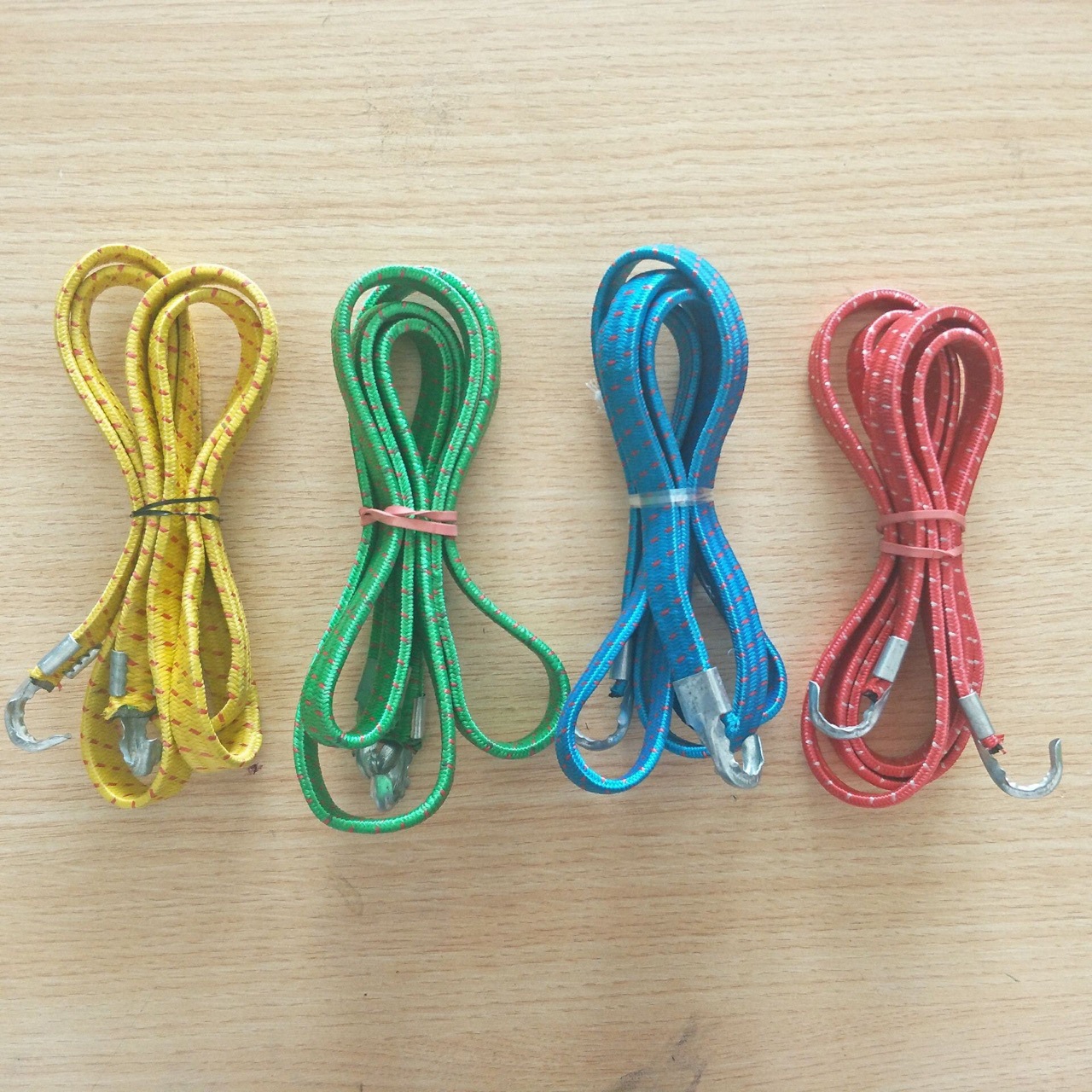 一元店产品地摊百货推荐货源1.5米单车绳一元百货