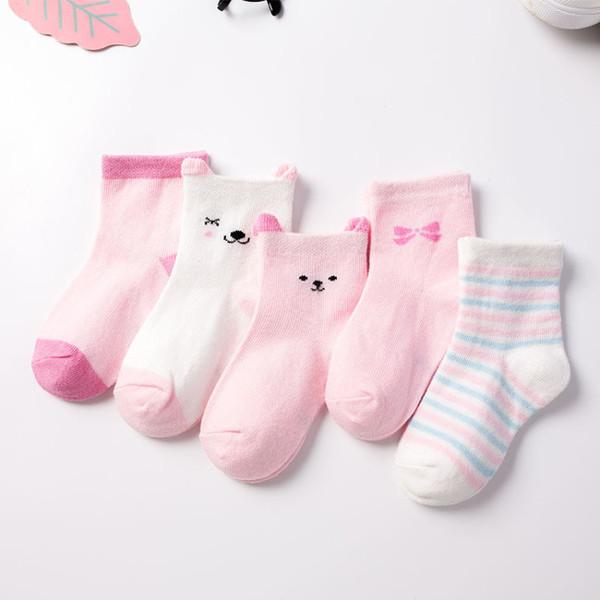 autumn children's cartoon socks for boys for new born