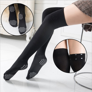 Spring and summer belly dance new socks warm socks dance stockings over the knee practice socks silicone non-slip pantyhose