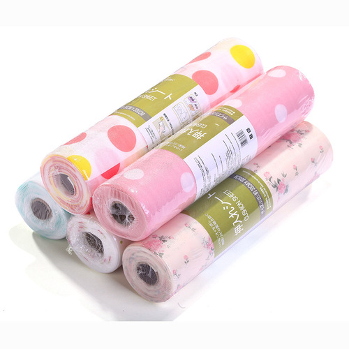 Japanese-style fresh print cabinet mat, household wardrobe mat, moisture-proof drawer mat, waterproof anti-slip paper pad
