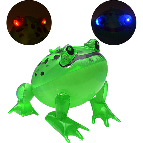 Wholesale Hot Selling PVC Elastic Rope Lantern Inflatable Sea Turtle Glowing Frog Rabbit Inflatable Toy