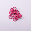 100 priced price DIY accessories 1.2*8mm opening ring small iron circle color baking paint handmade key stick jewelry ring