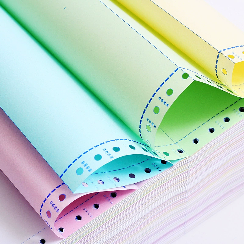 樱花 Customized 1000 pages of computer printing paper 241 triple one, two three equal parts custom needle computer printing paper