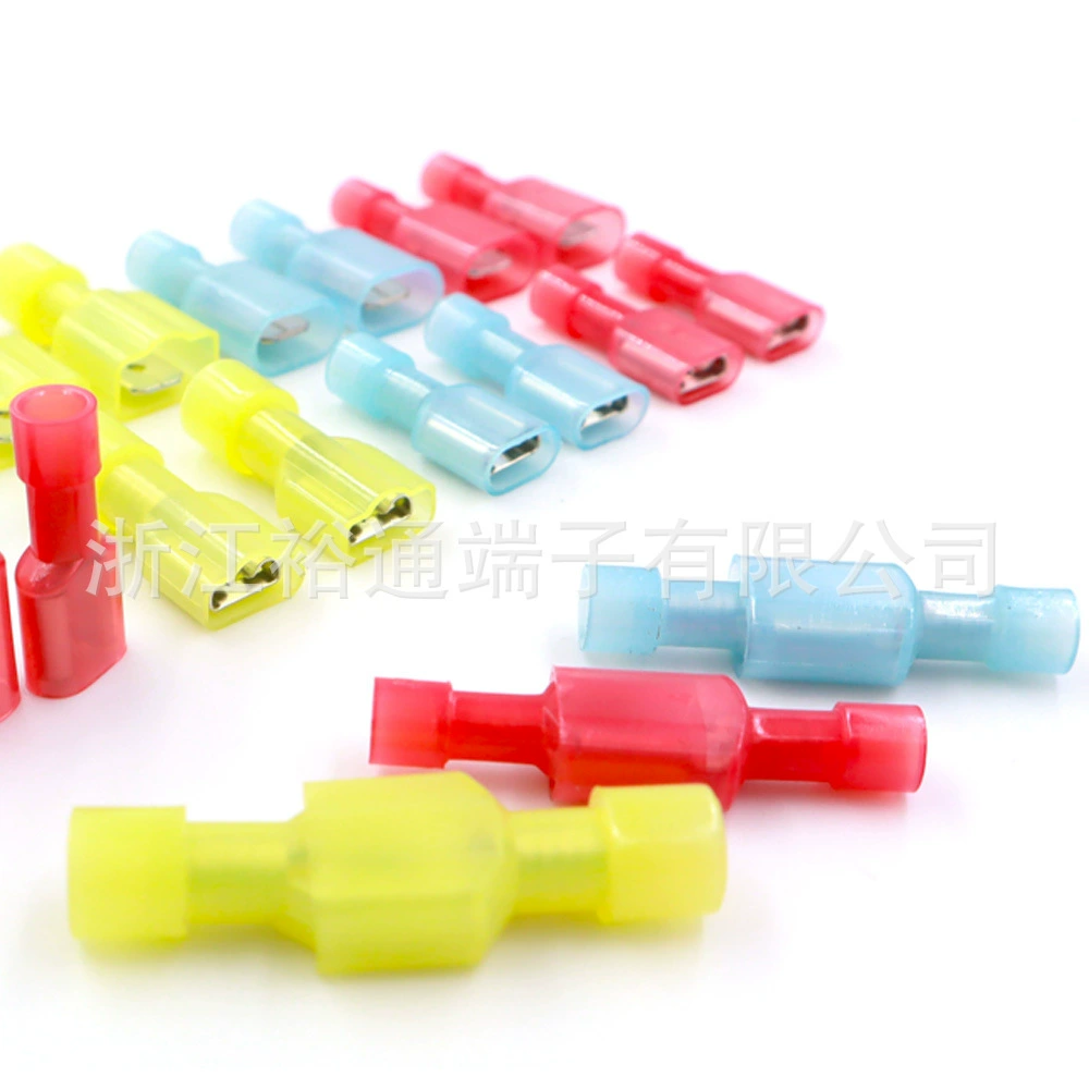 MDFN/FDFN1.25/2/5.5-250 6.3/4.8/2.8 Nylon вставленный пружинный модуль полная изоляция мужской родитель