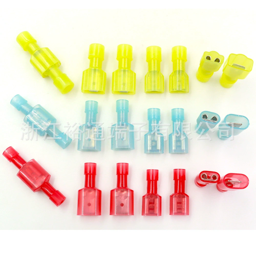 MDFN/FDFN1.25/2/5.5-250 6.3/4.8/2.8 Nylon вставленный пружинный модуль полная изоляция мужской родитель