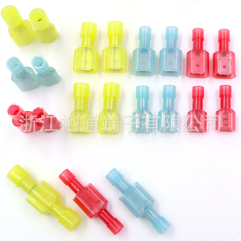 MDFN/FDFN1.25/2/5.5-250 6.3/4.8/2.8 Nylon вставленный пружинный модуль полная изоляция мужской родитель