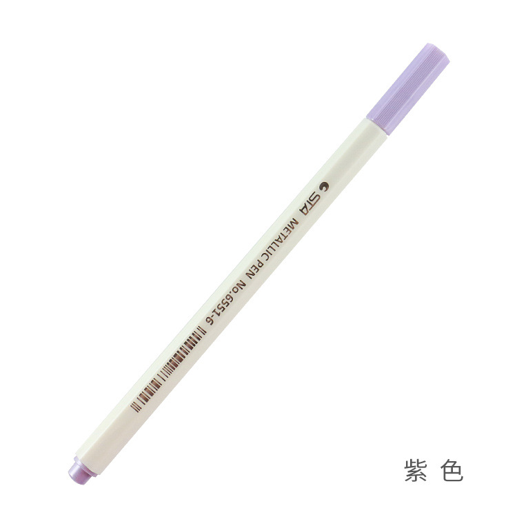 Zhejiang agente general de fábrica directa STA pluma de metal STA pluma de pintura 6551 pluma de color de metal al por mayor