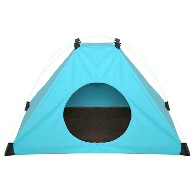 Suministro directo de fábrica nueva mascota tienda nido plegable terciopelo almohadilla caliente gato nido cuatro estaciones universal perrera tienda