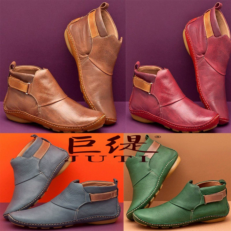 Женская хлопковая обувь Juti для внешней торговли 2020 года, Amazon Independent Station, желает европейской и американской внешней торговли, сапоги больших размеров 35-43