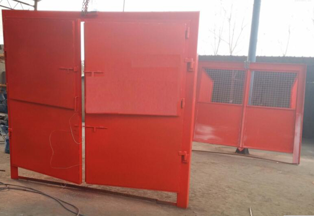 阻火栅栏门 源头厂家MFHSL1.4*1.8阻火栅栏门 防水密闭矿用门