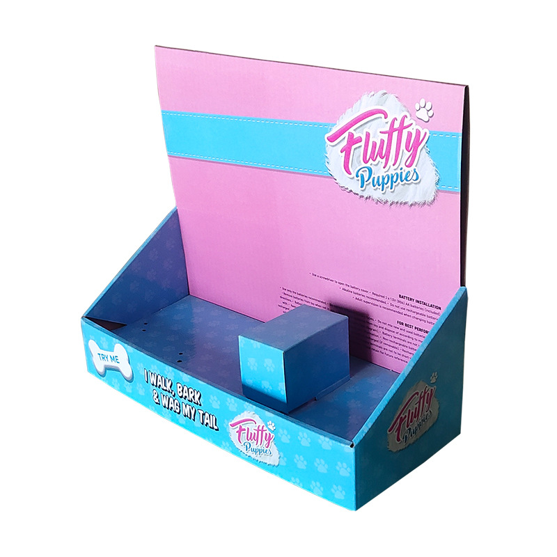 专供终端卖场各类PDQ纸质展示盒可拆卸易组装超市促销纸质展示盒