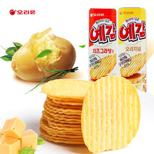 韓國進口食品好麗友原味芝士味薯片兒童辦公室追劇膨化土豆片零食
