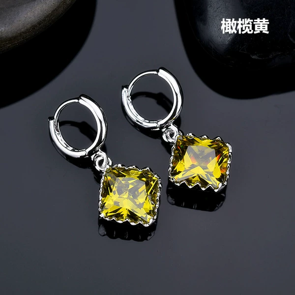 Olive yellow square