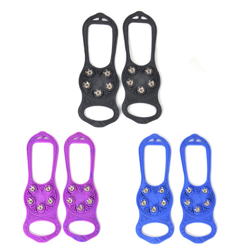 Outdoor Simple 5-Toe Ice Picks Snow Anti-Slip Boot Covers Lightweight 5-Toe Ice Picks Direct Manufacturer Sale New Model