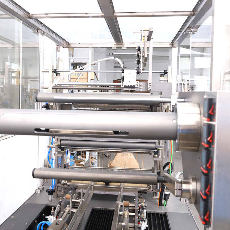 DX-400型牙膏包装机 三维透明膜化妆品日用品包装设备