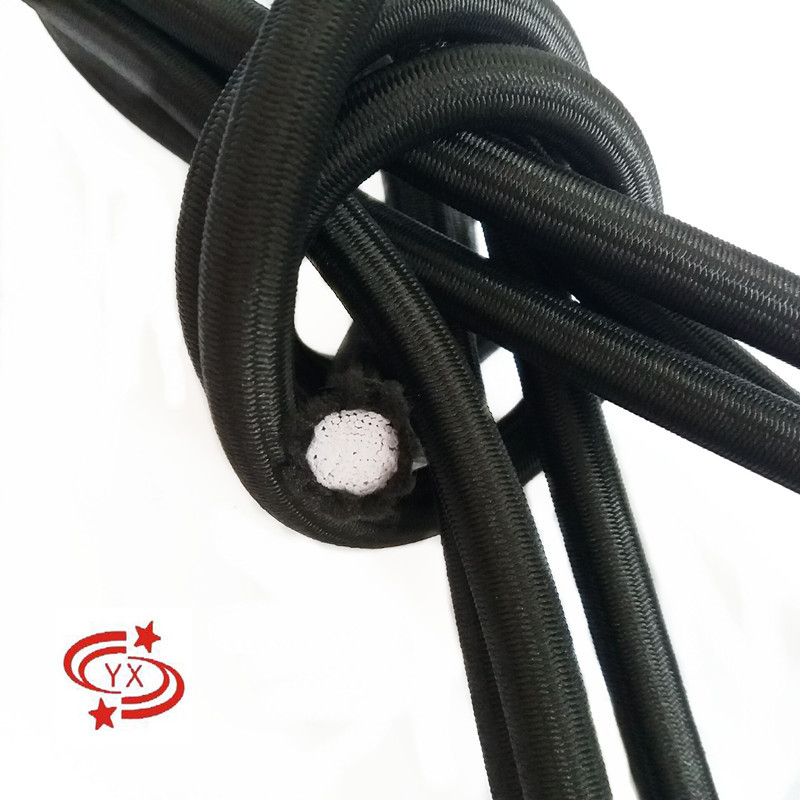Factory direct supply thick elastic rope outdoor sports fitness latex silk elastic rubber large quantity discount