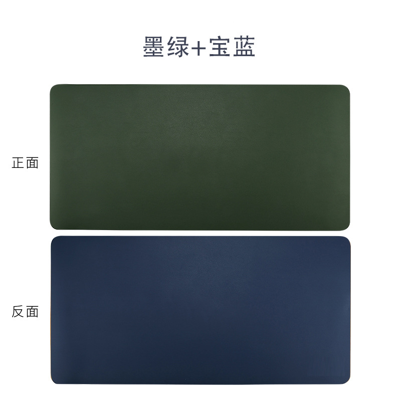 Alfombrilla de ratón para cibercafé Alfombrilla de mesa de cuero para deportes electrónicos Alfombrilla de ratón de computadora pequeña personalizada Alfombrilla de ratón de doble cara para juegos para deportes electrónicos