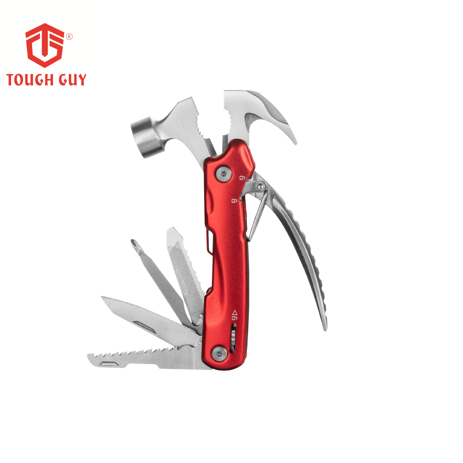 家居便携工具钳 不锈钢露营羊角锤 五金工具刀多功能刀钳