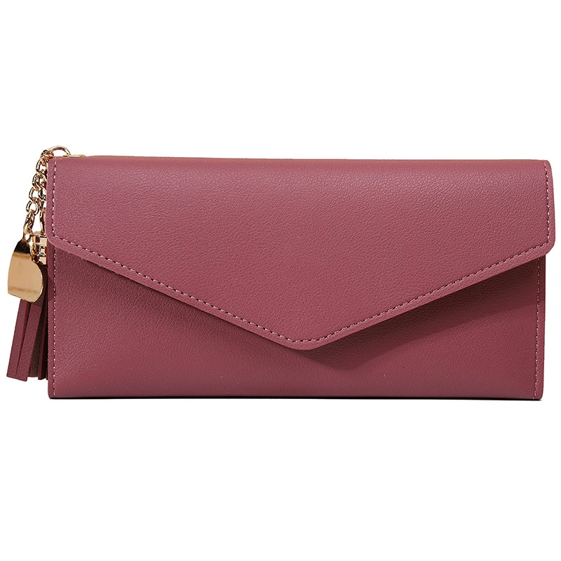 Long wallet, light and thin small clutch bag, card holder