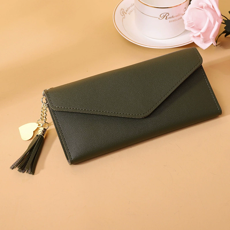 Long wallet, light and thin small clutch bag, card holder