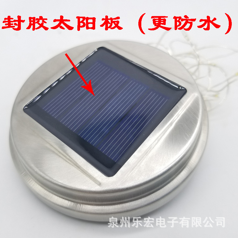 Venta caliente solar led al aire libre césped colgante araña de cristal crack jardín patio luminoso paisaje lámpara deseo lámpara