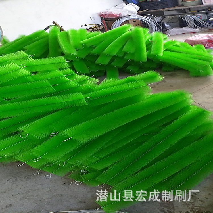 专业生产污水处理毛刷 杂物过滤刷 锦鲤鱼池净化毛刷