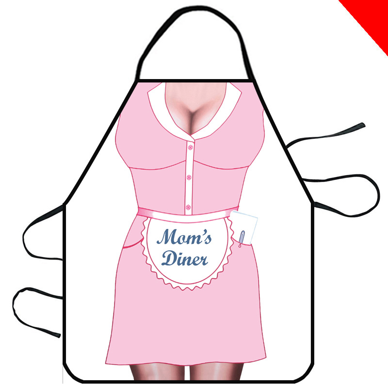 Delantal creativo personalidad divertida Reunión Anual fiesta spoof props olla caliente restaurante invitado delantal fabricante en stock suministro
