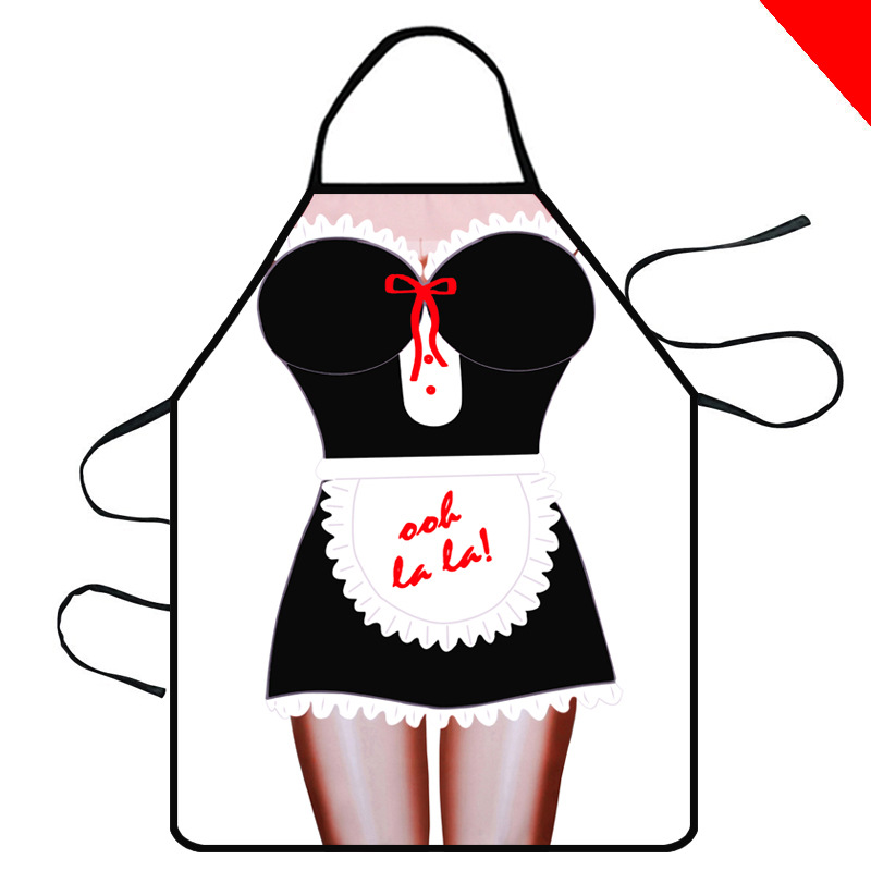 Delantal creativo personalidad divertida Reunión Anual fiesta spoof props olla caliente restaurante invitado delantal fabricante en stock suministro