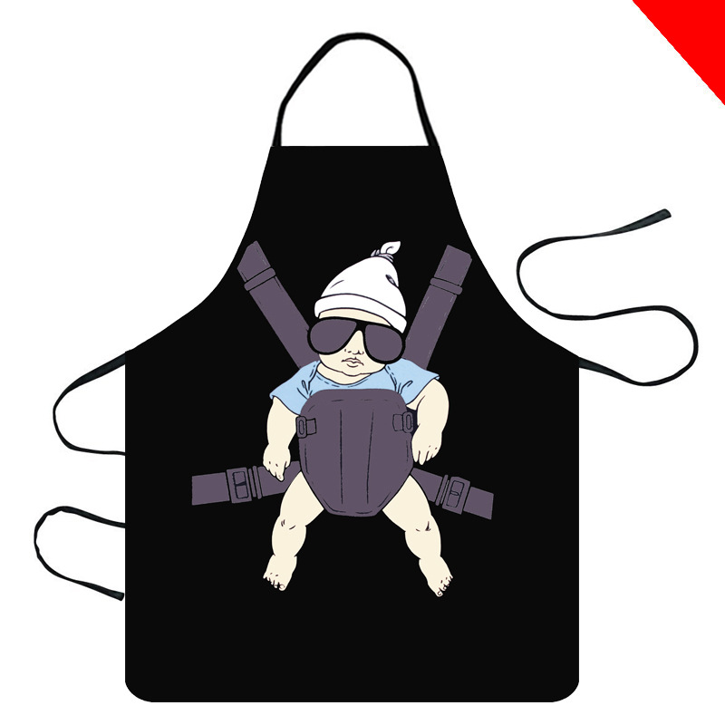 Delantal creativo personalidad divertida Reunión Anual fiesta spoof props olla caliente restaurante invitado delantal fabricante en stock suministro
