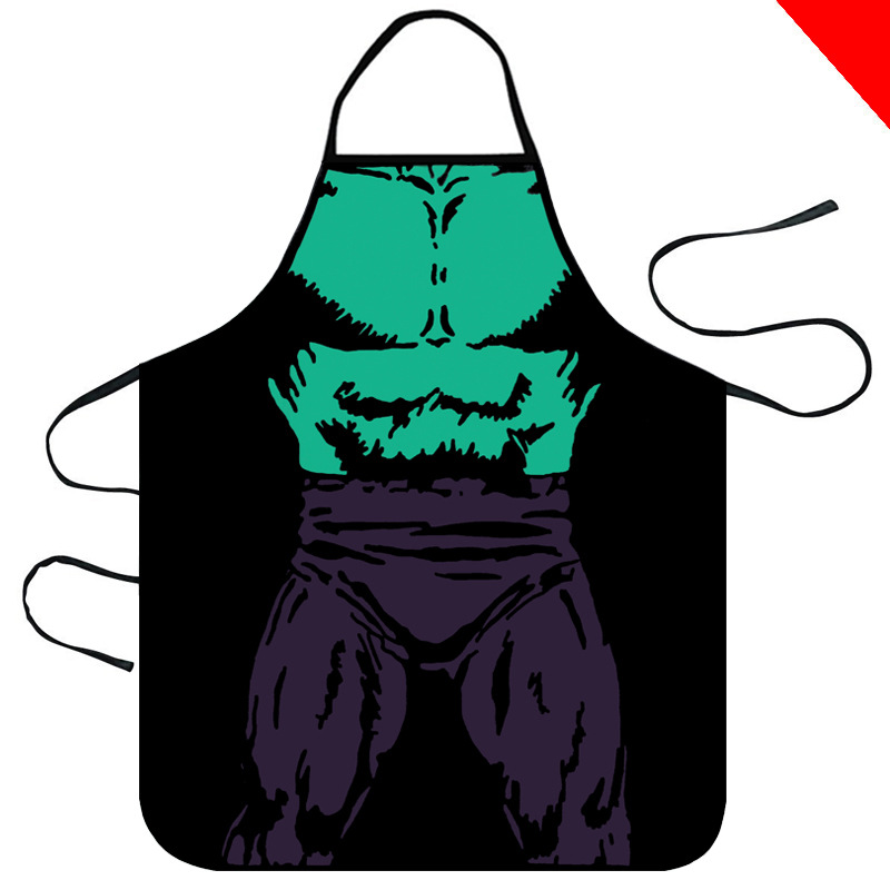 Delantal creativo personalidad divertida Reunión Anual fiesta spoof props olla caliente restaurante invitado delantal fabricante en stock suministro