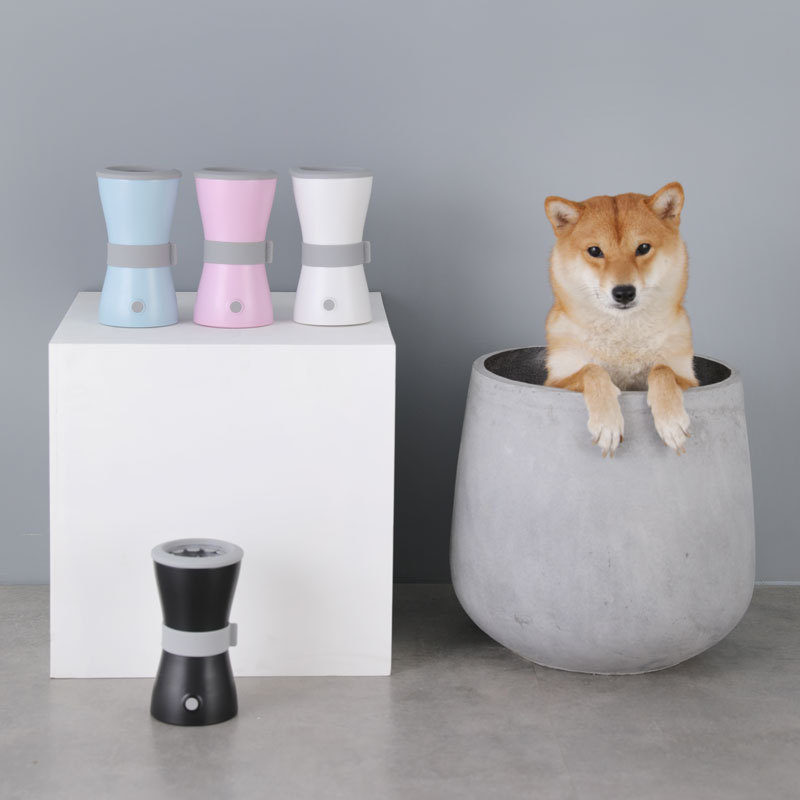 Lavadora de pies para mascotas recargable USB taza de garra de lavado de perros eléctrica taza de lavado de pies para perros automática suministros para mascotas transfronterizos