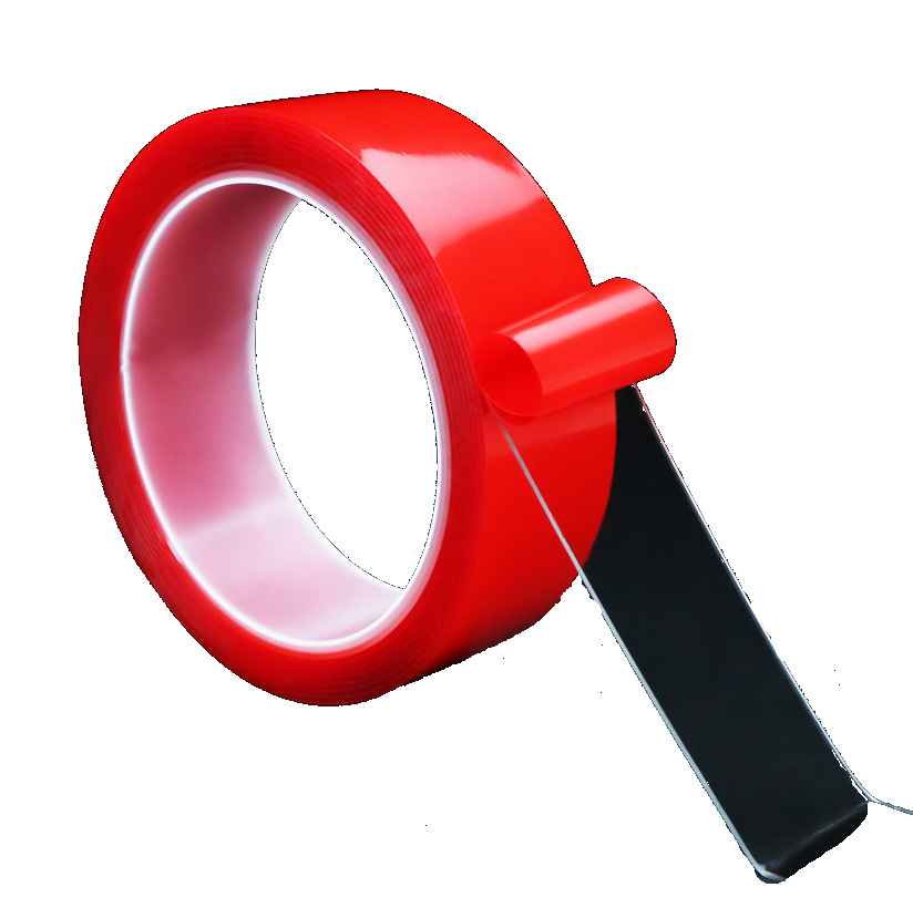 Yongcheng fuerte transparente impermeable transparente acrílico de doble cara adhesivo nano cinta coche signos hardware publicidad 1mm