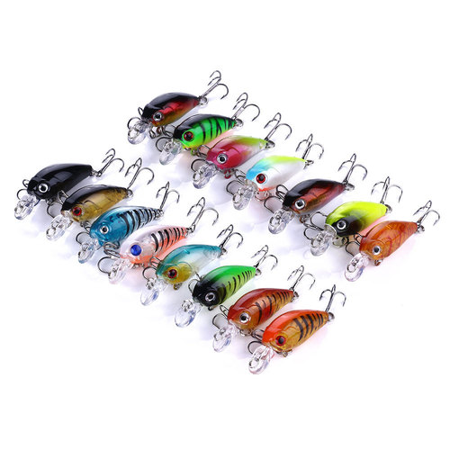 HENGJIA Popular Rock Little Fatty Fishing Bait 4.5cm Luya Bait False Bait 4g Black Bass False Fishing Bait