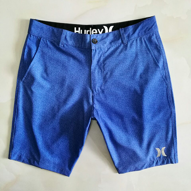 Hurley Men's Quick-Dry Stretchy Surf Shorts from Longgang District, Shenzhen, for Beach and Export Use