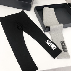 Baby Girl Thin Leggings 2024 Spring New Baby Girl Autumn/Winter Outfit Trendy Kids Clothing Long Pants One-Time Shipping